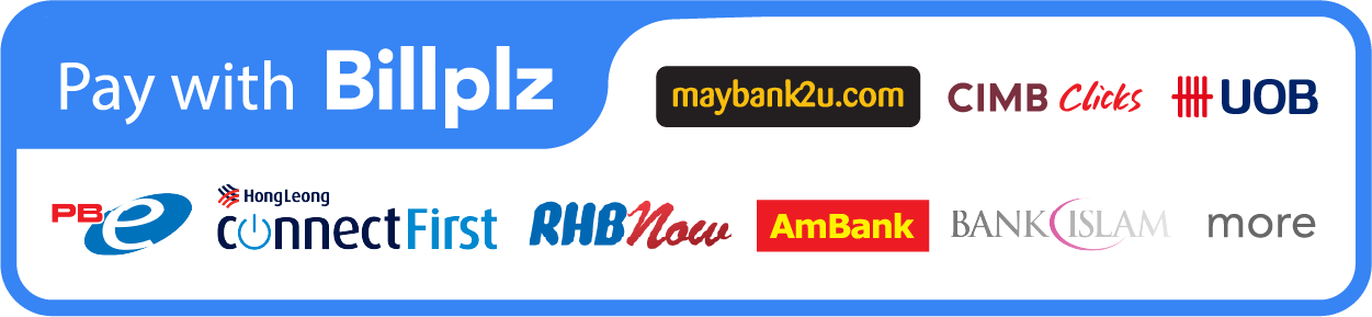 Pembayaran Secara Online FPX (M2U,MAE,CIMB,AFFIN,BIMB,RHB)